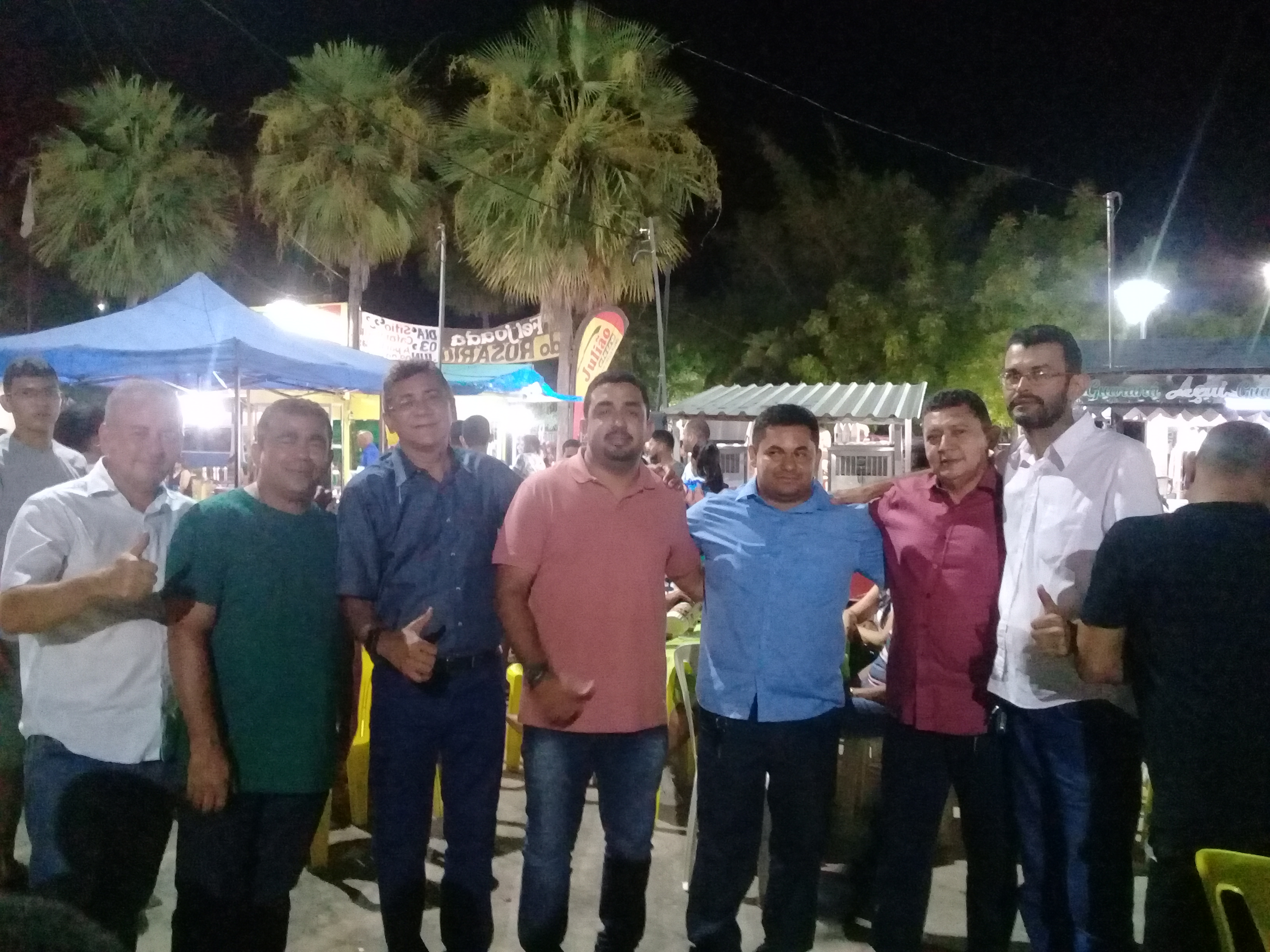 Câmara Municipal é homenageada na 5ª noite do festejo de Nossa Senhora do Livramento 