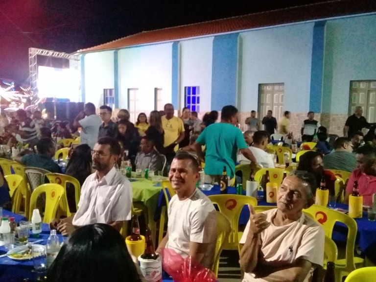 Câmara Municipal é homenageada na 5ª noite do festejo de Nossa Senhora do Livramento